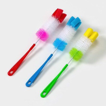 Broke for dishes with a lobby sponge, 5 × 34 cm, color mix-4