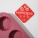 The form for baking the share "Sweets. Circle ", silicone, 27 × 22 × 3 cm, 9 cells (6 × 6 × 3 cm), color mix
