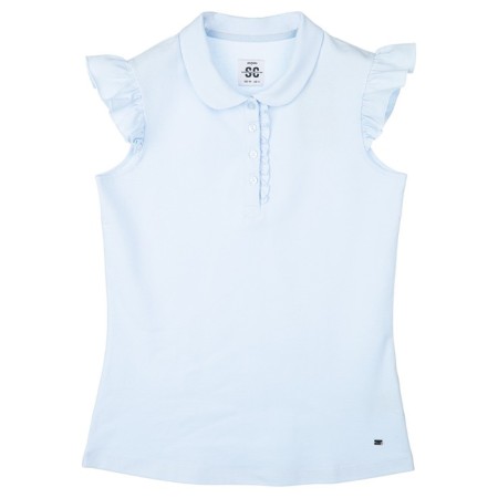 Футболка-поло для девочки, рост 122 см-4