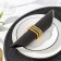TRIPLE Napkin Ring, 5 × 4.5 × 2.5 cm, gold color