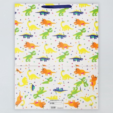 Gift package, packaging, "dinosaurs", 51x 40.5 x 20.5 cm-4