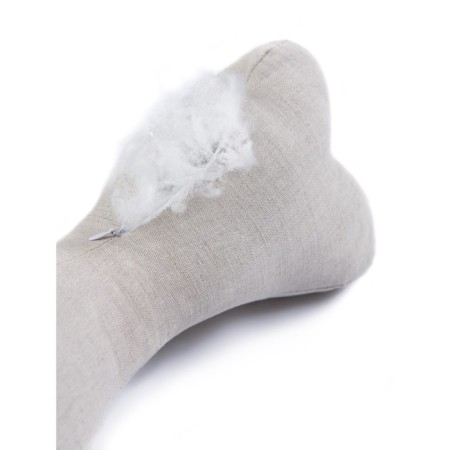 Pillow-pedestal, size 38x15x15 cm, with artificial swan powder-1
