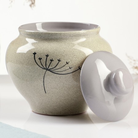Russian baking pot 0.7l / 14x14cm, twilight-1