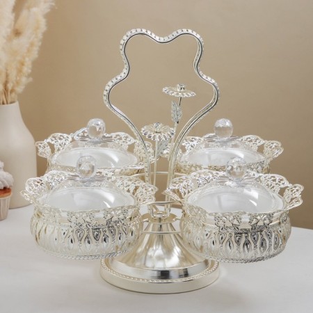 A set of containers for spices "Elizabeth", 4 pcs, 36.5 × 36.5 × 35 cm