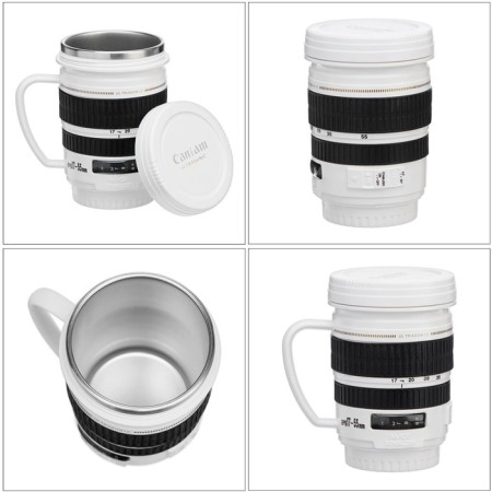 Thermal circle, 220 ml, copy "lens", retains heat 2 hours, white-1
