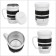 Thermal circle, 220 ml, copy "lens", retains heat 2 hours, white