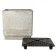 Kashpo for flowers and plants, light charcoal 30x30x30cm, 23l 10702058