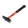 Handmaker Locks, square boiler, Fiberglass rubberized handle, 400 g