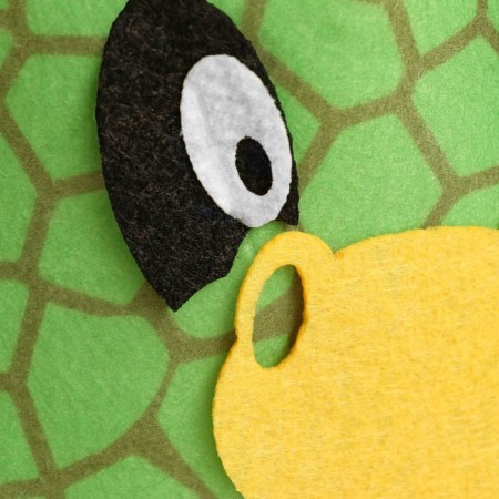 Bath cap with children's applique "Dragon"-2