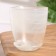 Flower pot with pallet No. 3 "Aleb" Bely, 1 l
