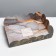Cookie box, confectionery packaging with PVC lid, “marble”, 20 x 30 x 8 cm