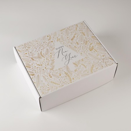 Folding box "New Year", 27 x 21 x 9 cm, new year-3