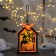 Decor with backlight "Witch House" 9 × 10 × 13 cm