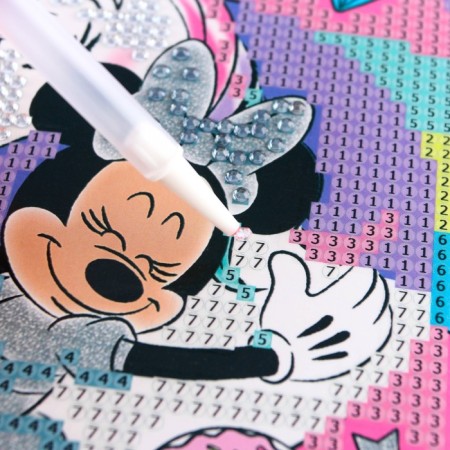 Diamond mosaic, 16x10.5 cm, Minnie Mouse and Unicorn-8