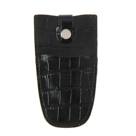 Key on the button, ring, black color