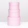 Set of hats 3 in 1, pink, 16 x 10.14 x 9.13 x 8.5 cm