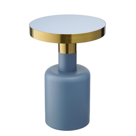Coffee table from 350 × 350 × 510 mm, blue color-3