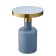 Coffee table from 350 × 350 × 510 mm, blue color