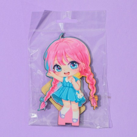 Anime figure "Honey Girl", 7.9 x 12.4 cm, tree-6