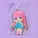 Anime figure "Honey Girl", 7.9 x 12.4 cm, tree