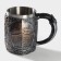 Stainless steel mug, 400 ml, silver color