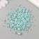 Beads for creativity plastic "Round. Ice mint" d = 3-8 mm, set 10 grams