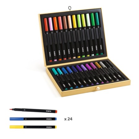 "My first set of markers" Djeco, 24 pcs.-1