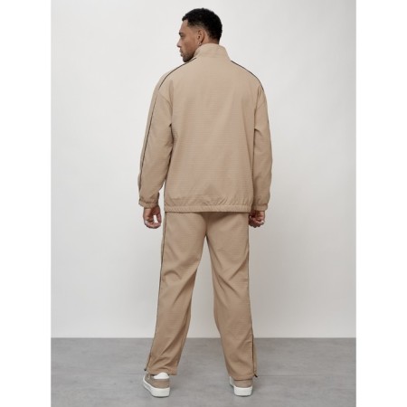 Sports suit men's, size 50, beige color-3