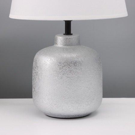 Table lamp "Coca" 1x40W E27 silver 25x25x38, 5cm-2