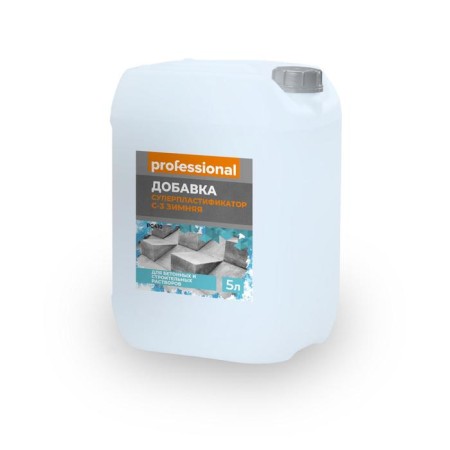 Superplastifier C3 additive, winter, 5 liters