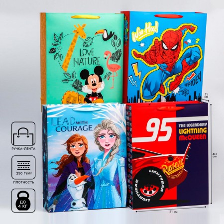 Gift package, 31x40x11 cm, packaging, 4 types of mix