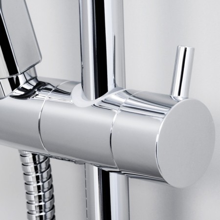 Shower set of Wasserkraft A144, watering can 3 modes, stand, hose, chrome-2