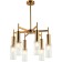 Snuer on the Wunder 6xe14 40W rod, size 56x56x50-100 cm, bronze color