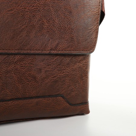 Male bag, brown color-2