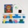 Diamond mosaic on a magnet with a complete filling for children "Lion", 10 x 10 cm