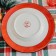 New Year. Ceramic plate "Snowman Ledysh", 20 cm