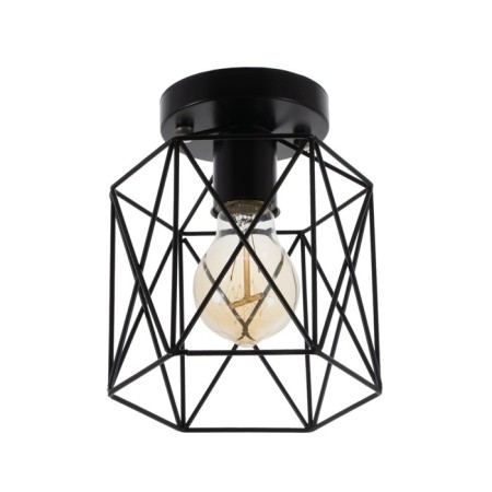 Lamp "Rectangle" 1x40W E27 Black 13x15x18 cm Bayerlux