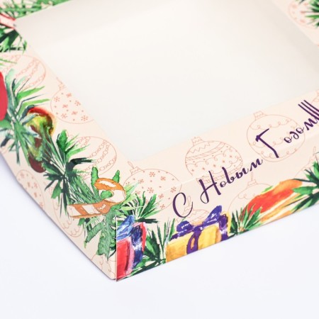 Folding box with the window "mood", 15 x 15 x 4 cm-3