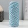 Knitting cord 35% cotton, 65% polypropylene 3 mm 85m/160 ± 10 g (pink/mint)