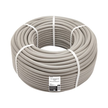 The pipe of the corrugated pvc, with a probe, Ø20mm (Bay 50 m/union) rexant-1