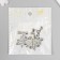 Decor metal "Truck" silver 1.4x2.6 cm