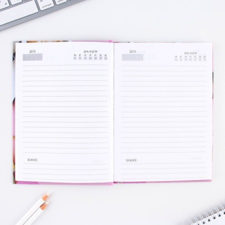 Diary in a gift box “Best Teacher”, A5 format, 80 sheets, solid cover-6