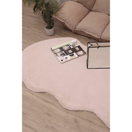 Plush mat Sofi de Marko, size 80x120 cm, light pink color