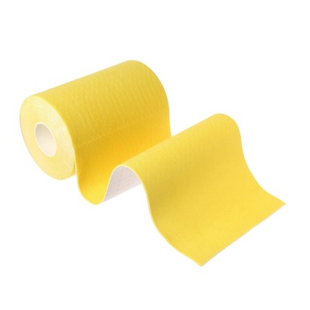 Kinesio - teip, 10 cm × 5 m, yellow color-7