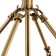 MEGREZ 53 cm chandelier, D 32 cm, 6x60W E14
