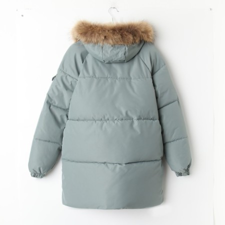 Women's winter jacket, menthol color, size 46-5