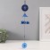 Wind Music Metal from the evil eye "All -Seeing Eye" 3 bells 45 cm
