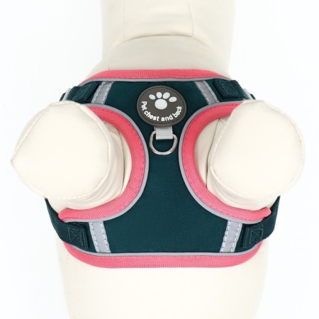 Sport+, XS kit, leash 120 x 1.5 cm, Osh 37-39 cm, og 41-46 cm, pink-black-7