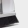 Raccoon cleaning set, 2 items: brush 26 × 94 cm, scoop 27 × 25 × 88 cm, white color