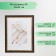 Photo frame Plastic "Mira" 30x40 cm, 653139-15 (plastic screen)